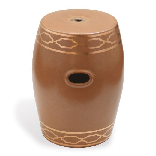 Picture of Pavillion Brown Garden Stool