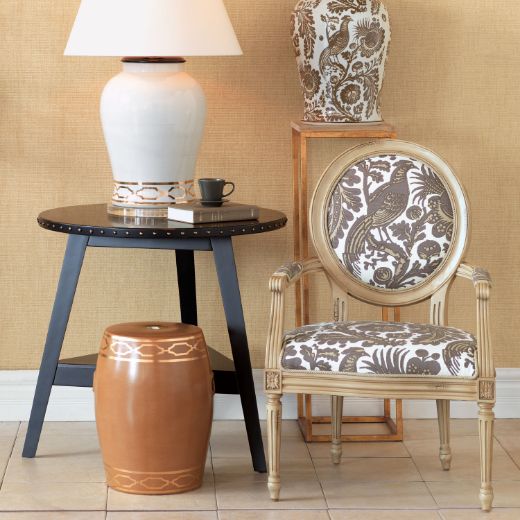 Picture of Pavillion Brown Garden Stool