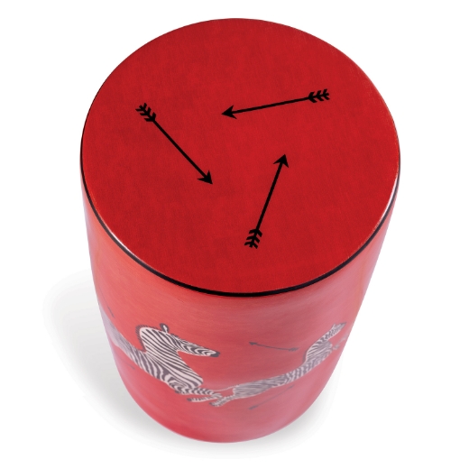Picture of Zebra Red Stool