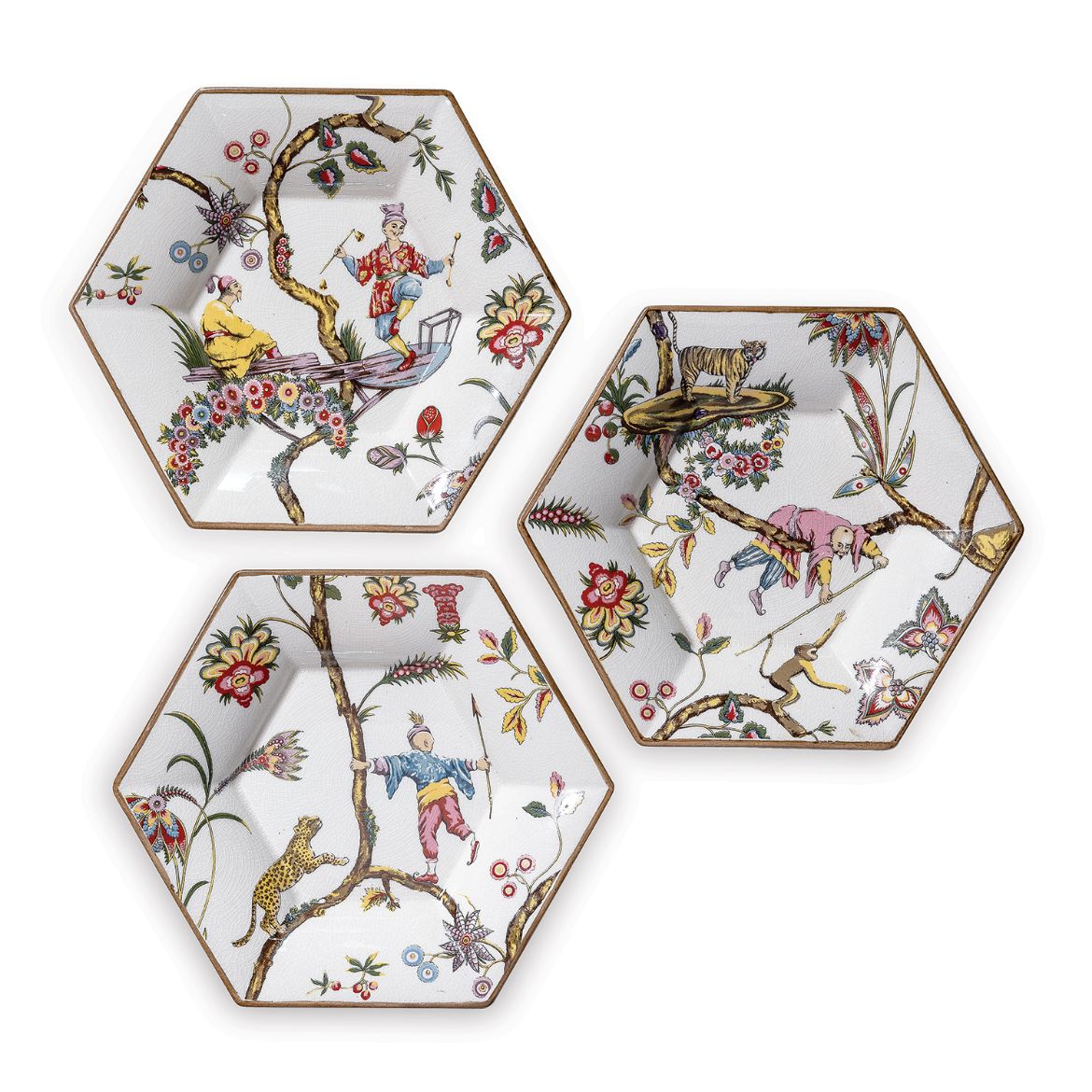 Picture of Chinoise Exotique Plates Set/3