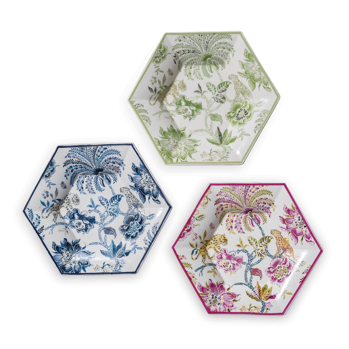 Picture of Braganza Hex Plates Set/3