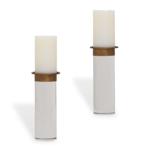 Picture of Addison Brass Candleholder (set of 2)