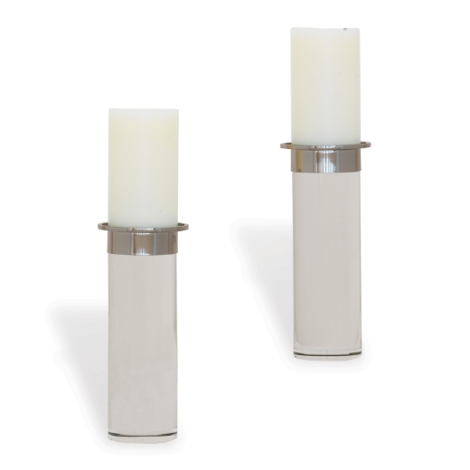 Picture of Addison Nickel Candleholder (set of 2)