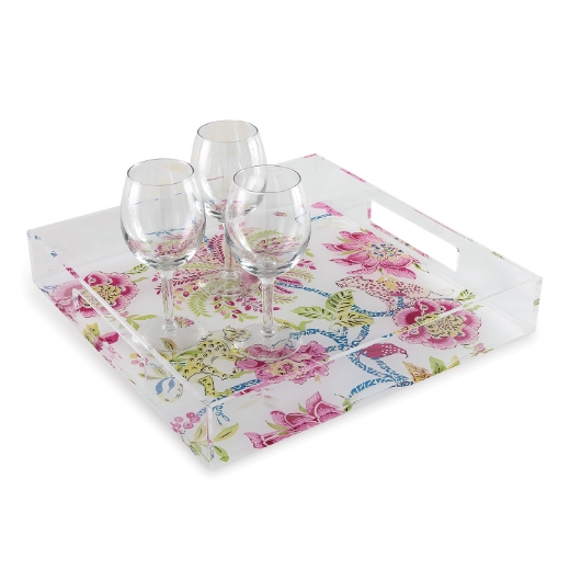 Picture of Braganza Jewel Lucite Tray