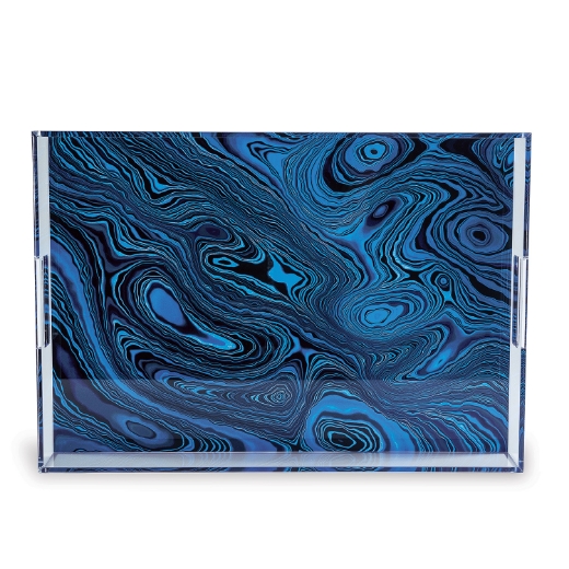 Picture of Malachite Blue Tray