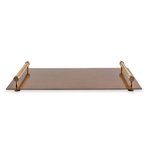 Picture of Parliament Aged Brass Tray