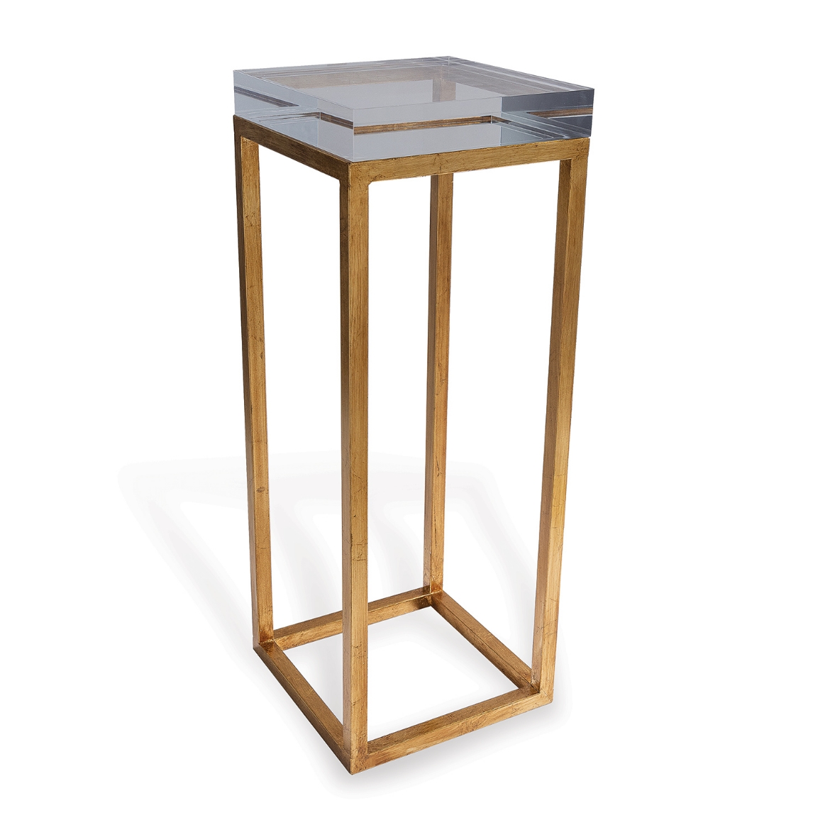 Picture of Drake Lucite Table Clear / Gold