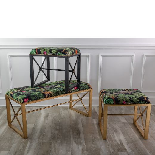 Picture of Medallion Gold Single Safari Bench  KIT