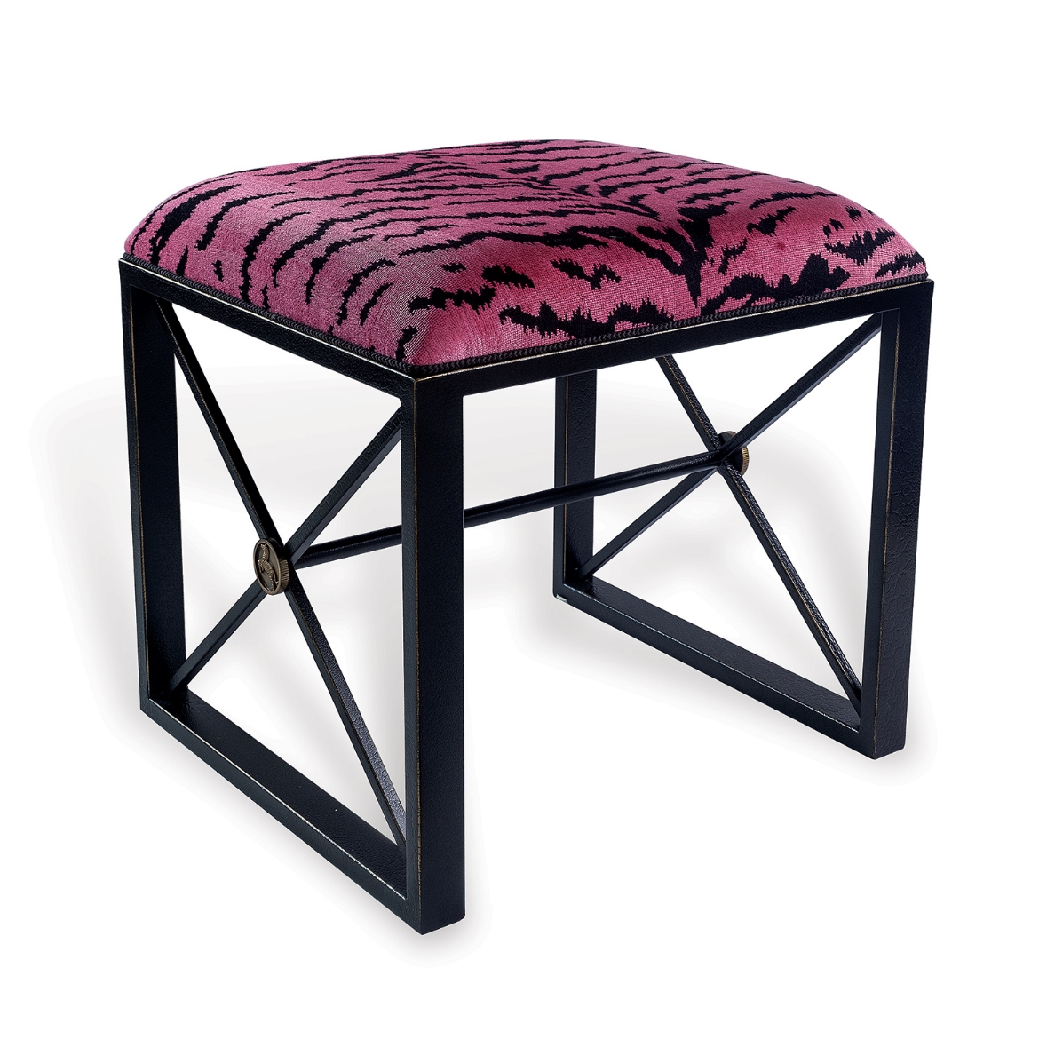 Picture of Medallion Black Le Tigre Red Single Bench