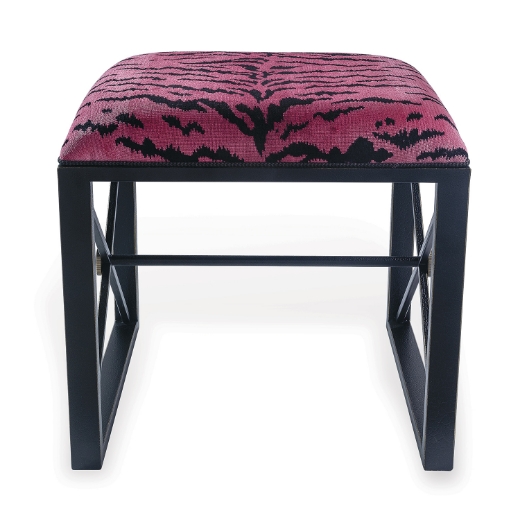 Picture of Medallion Black Le Tigre Red Single Bench