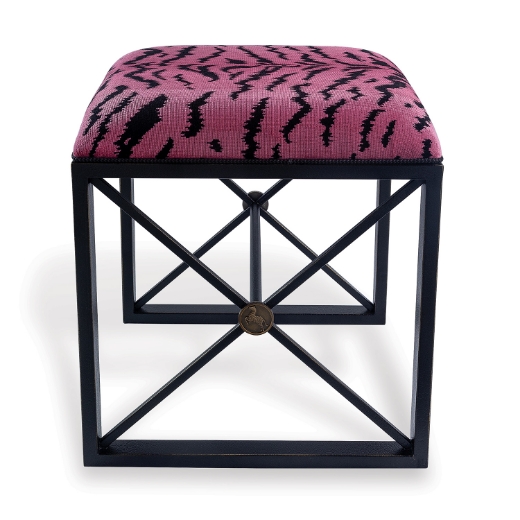 Picture of Medallion Black Le Tigre Red Single Bench