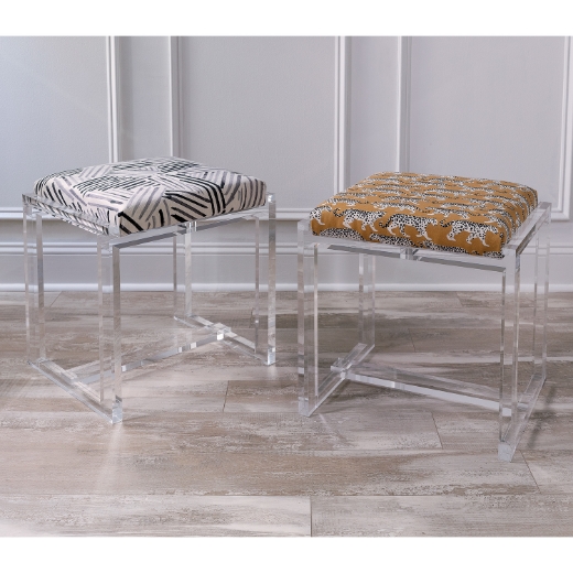 Picture of Glencoe Lucite bench - Glacometti Kit