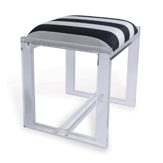 Picture of Glencoe Black Stripe Bench