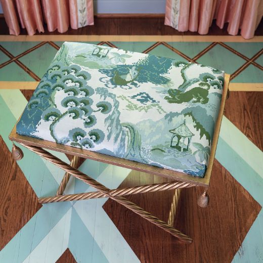 Picture of Delfern Gold Bench-- Road to Canton Celadon--kit