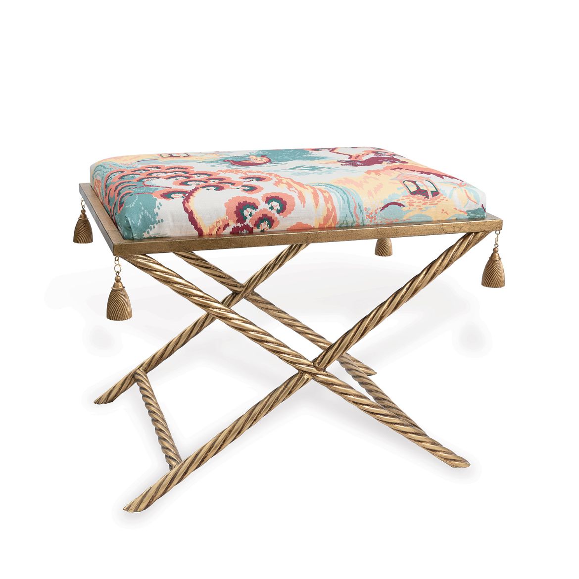 Picture of Delfern Gold Bench-- Road to Canton Peach- Kit