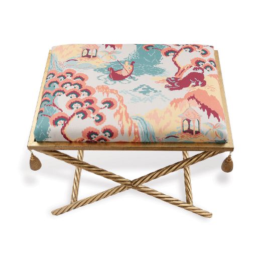Picture of Delfern Gold Bench-- Road to Canton Peach- Kit