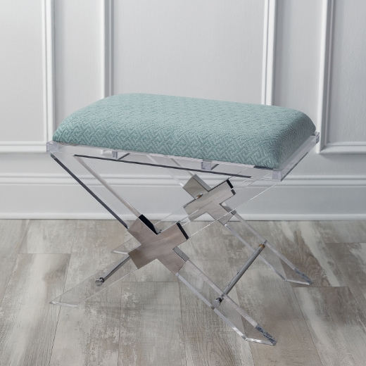 Picture of Crossing Nigel Celadon Bench