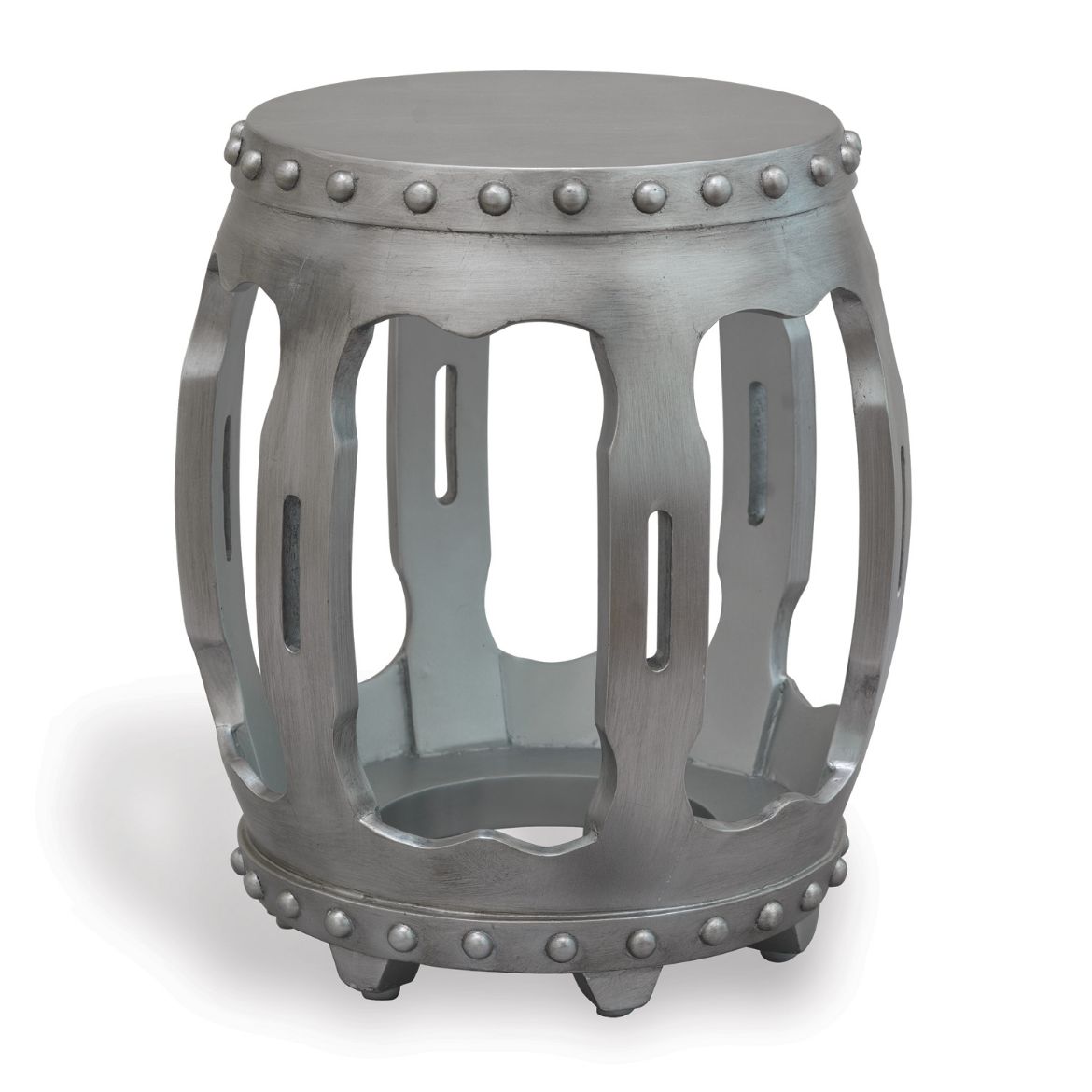 Picture of Empress Silver Accent Table 19"H