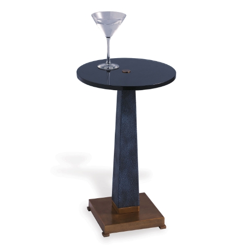 Picture of Cairo Gray/Brass Accent Table