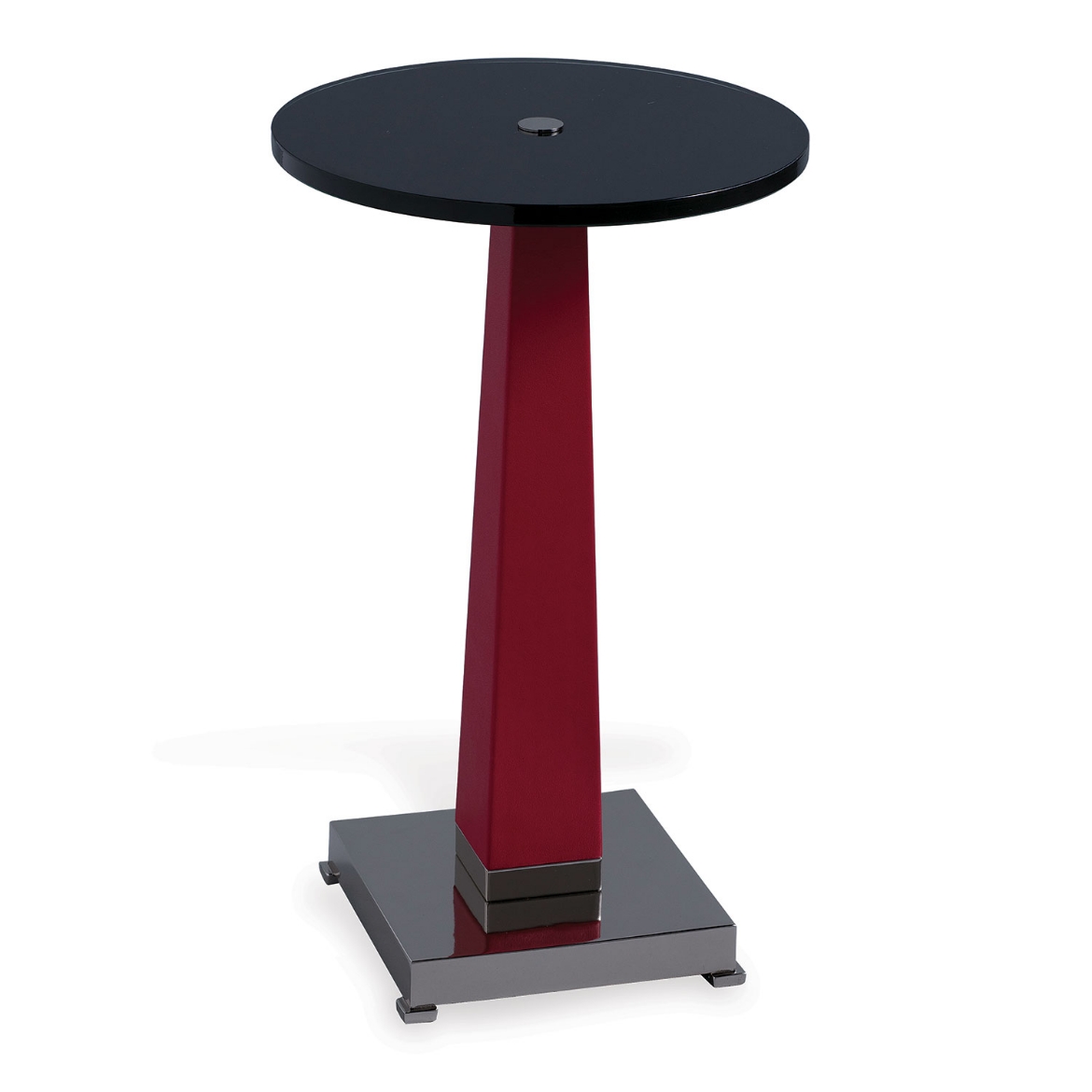 Picture of Cairo Red/Nickel Accent Table