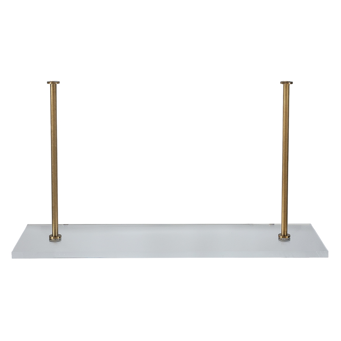 Picture of Marais Additional Lucite Shelf Kit Aged Brass