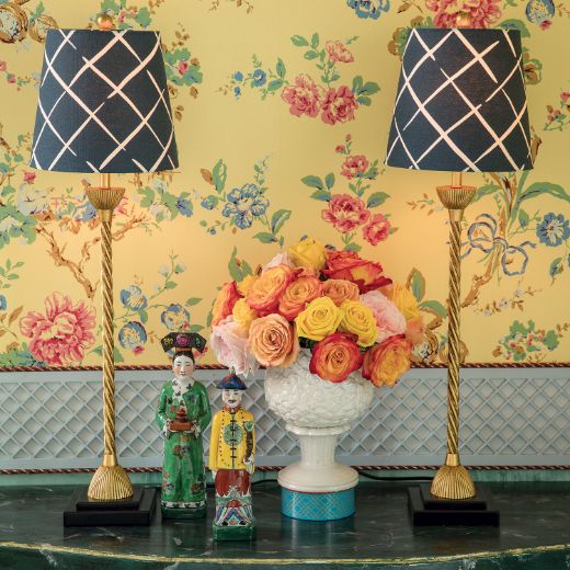 Picture of Delfern Gold Buffet Lamps (Set of 2)