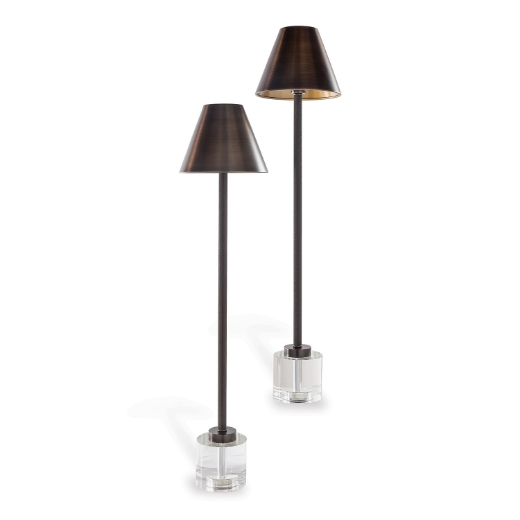 Picture of Parliament Crystal/Bronze Buffet Lamp (Set/2)