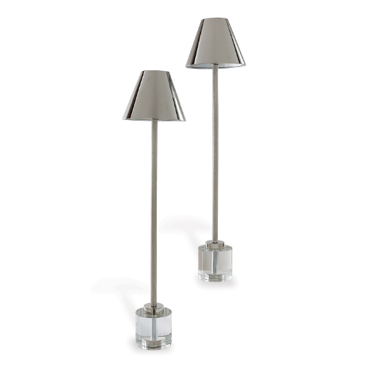 Picture of Parliament Crystal/Nickel Buffet Lamp (Set/2)