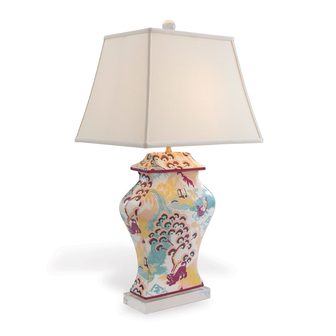 Picture of CANTON CORAL LAMP 33"H