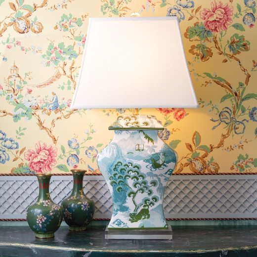 Picture of CANTON CELADON LAMP