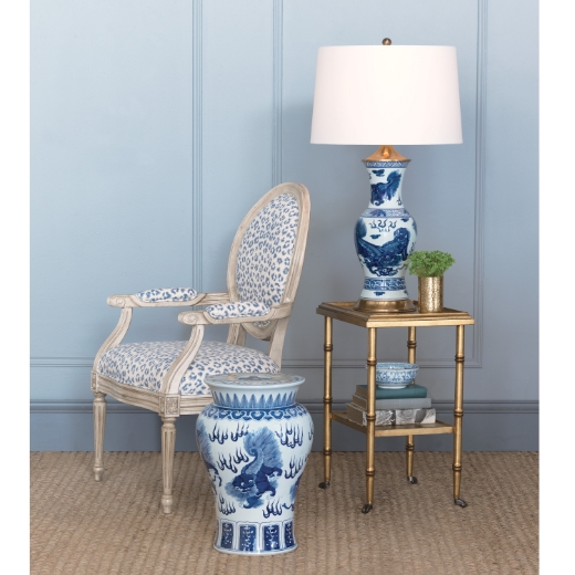 Picture of Chow Blue Lamp