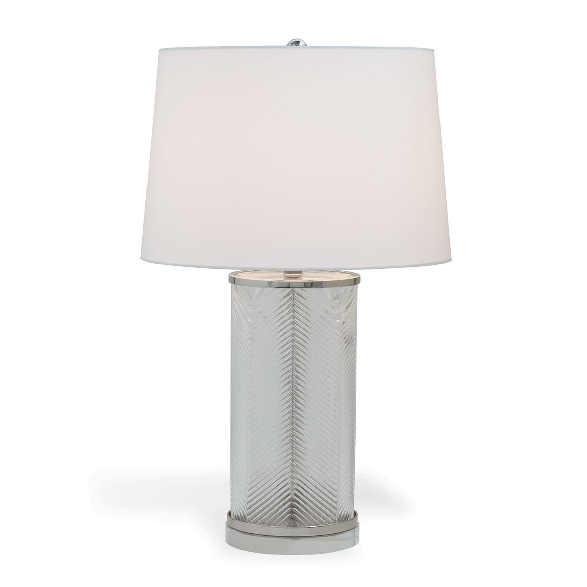 Picture of Westwood Clear/Nickel Lamp 28"H
