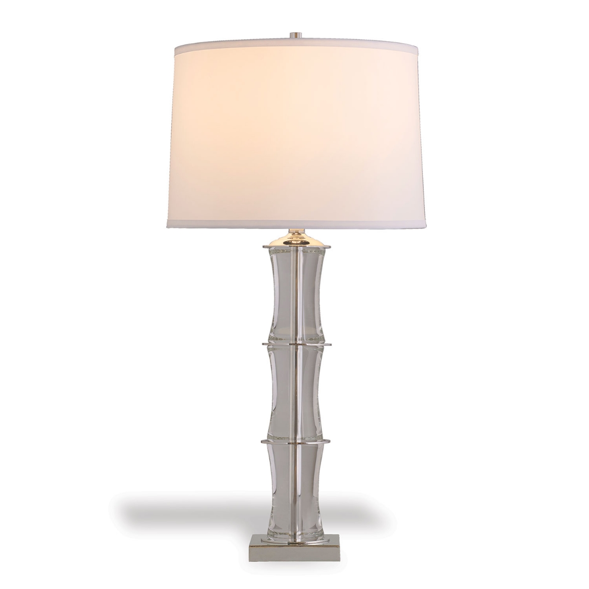 Picture of Rivoli Crystal/Nickel Lamp