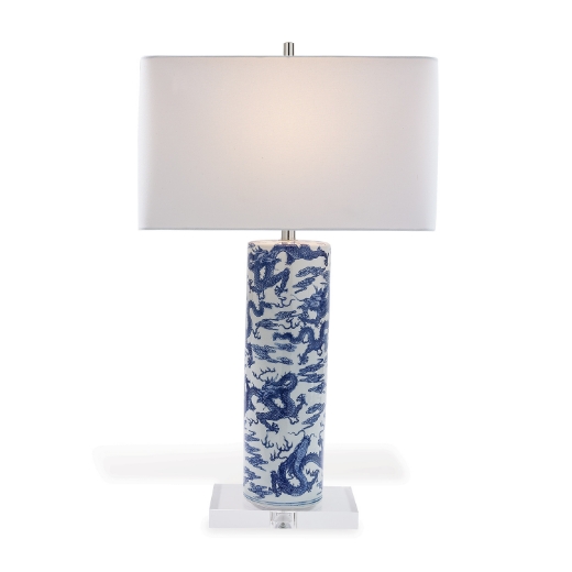 Picture of Dragon Cylinder Lamp