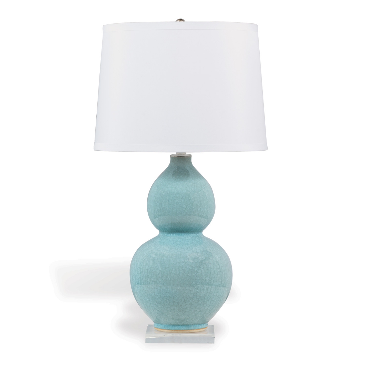 Picture of Pearl Blue Lamp 32"H