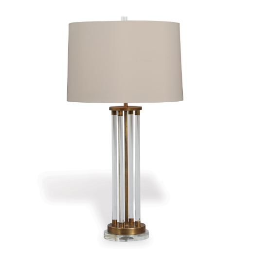 Picture of Moderne Brass Lamp 36"H