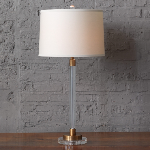 Picture of Maxwell Brass Lamp 34"H