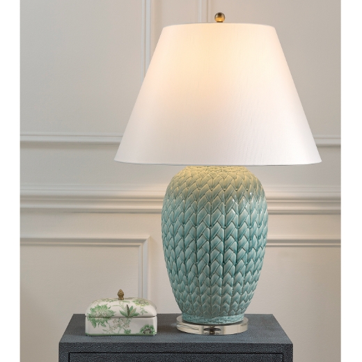 Picture of Naples Celadon Lamp