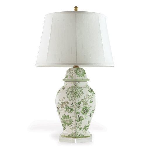 Picture of Braganza Green Hex Lamp