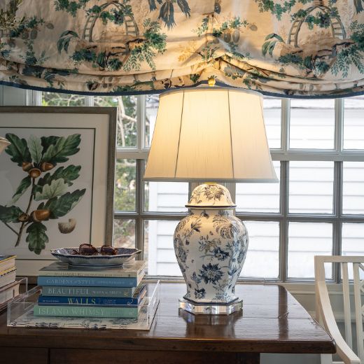 Picture of Braganza Blue Hex Lamp