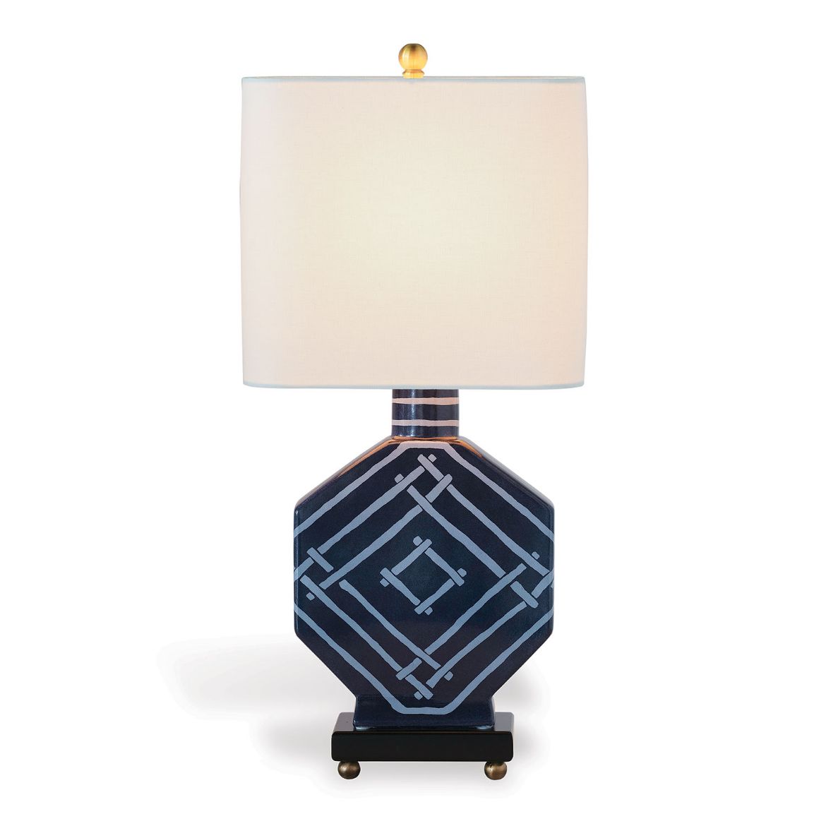 Picture of Bamboozled Indigo Lamp