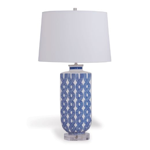 Picture of Evelyn Blue Lamp
