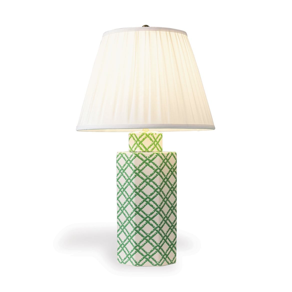 Picture of Bamboo Trellis  Hex Lamp