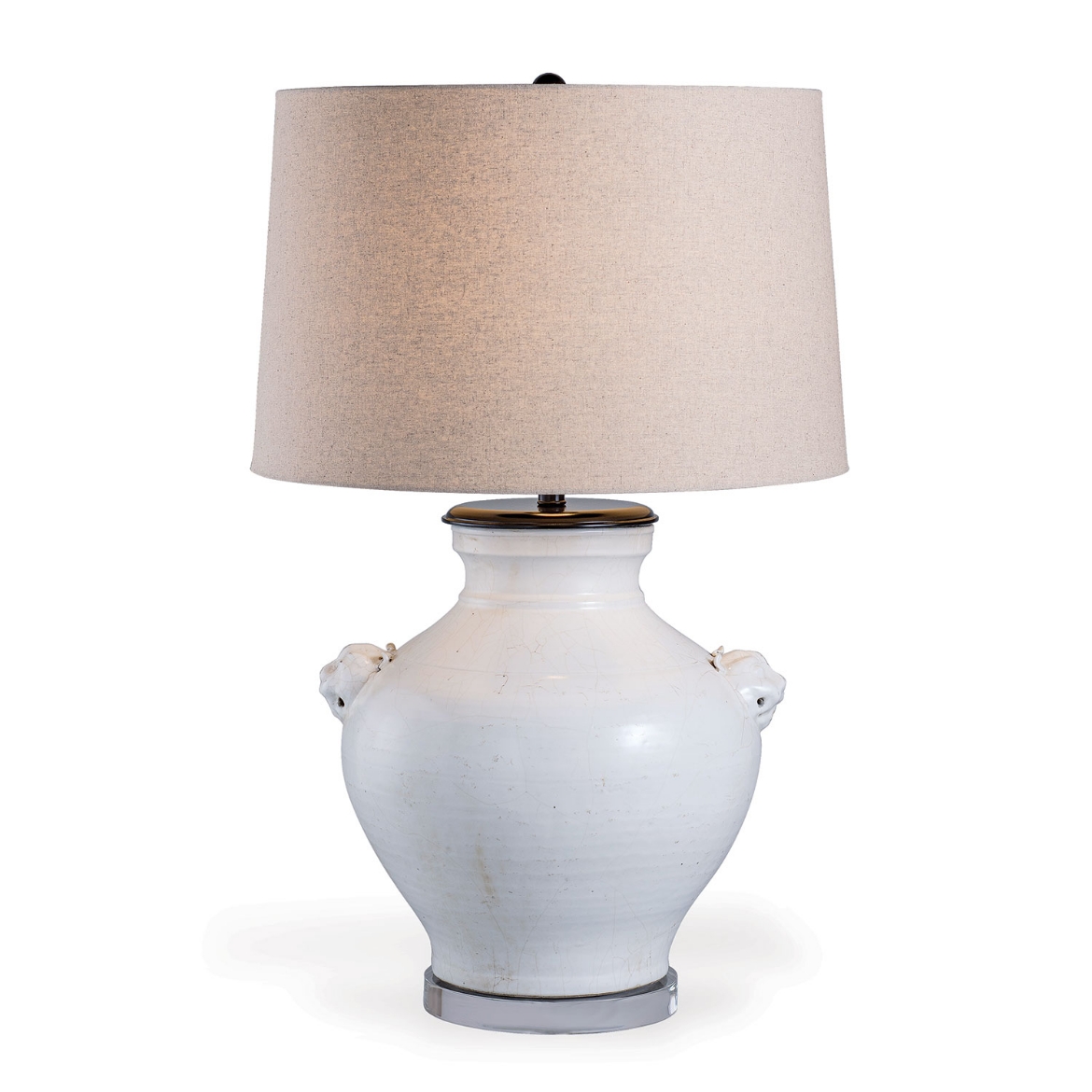 Picture of Tang Cream Crackle Lamp