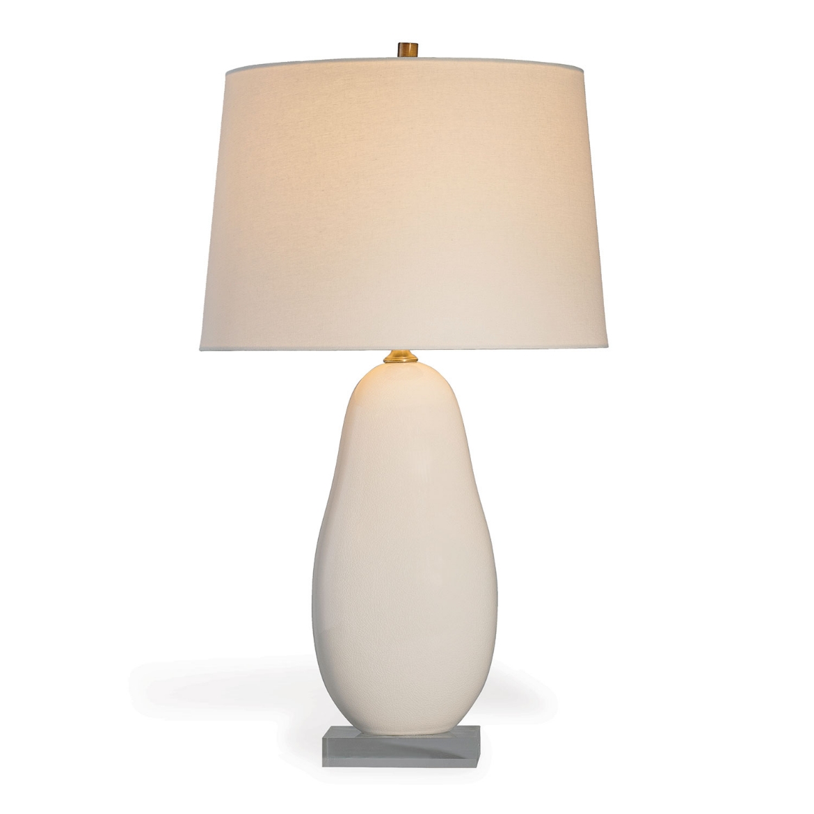 Picture of Jimmy Cream Crackle Lamp