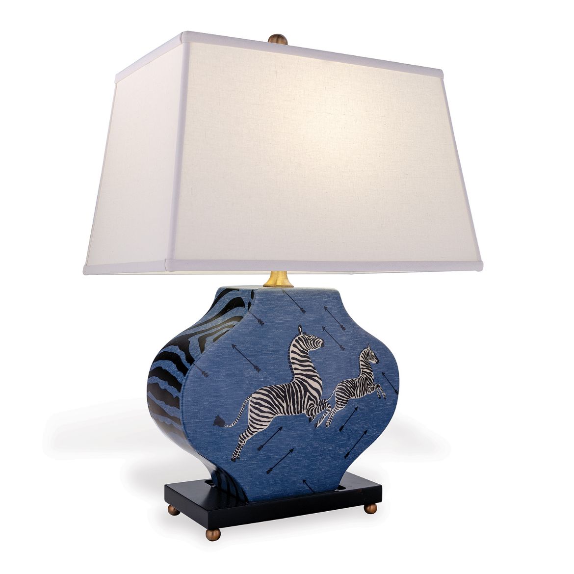 Picture of Zebra Blue Lamp