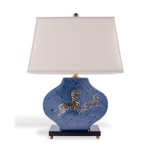 Picture of Zebra Blue Lamp