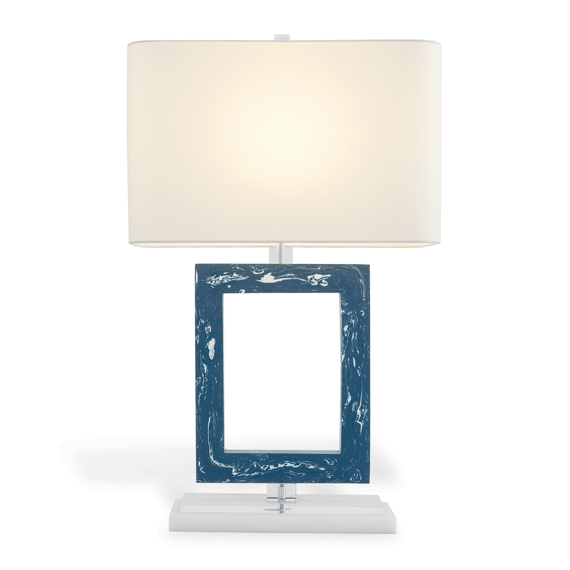 Picture of Prescott Navy Lamp