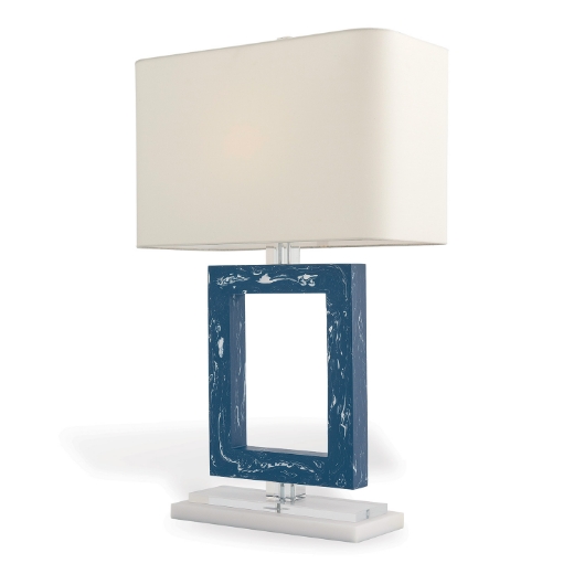 Picture of Prescott Navy Lamp