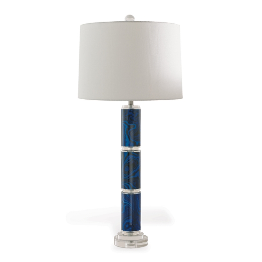 Picture of Malachite Blue Lamp